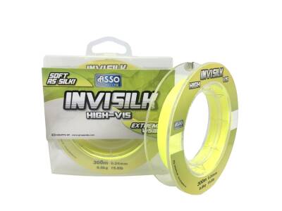 Asso Invisilk Surf Casting 300mt Monofilament Misina A.Sarı - ASSO