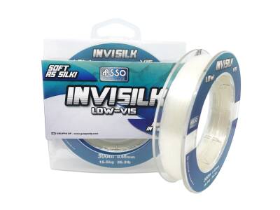 Asso Invisilk Surf Casting 300mt Monofilament Misina Beyaz - ASSO