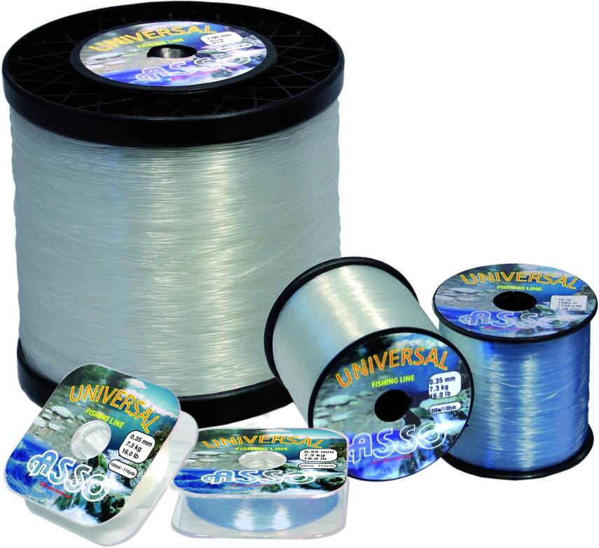 Asso Universal Bobin 250gr Monofilament Misina Beyaz - 1