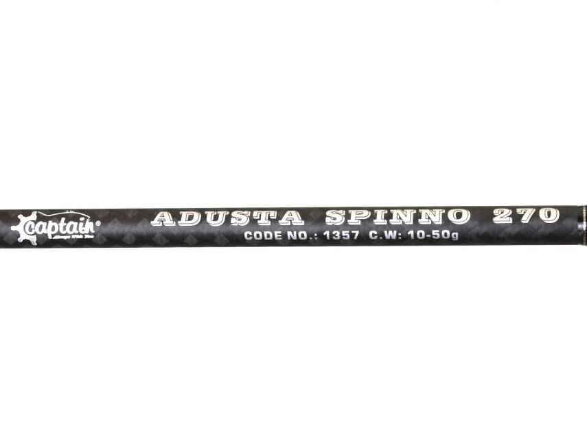 Captain 1357 Adusta Spinno 270cm 2 Parça Spin Kamış 10-50gr Atar - 5