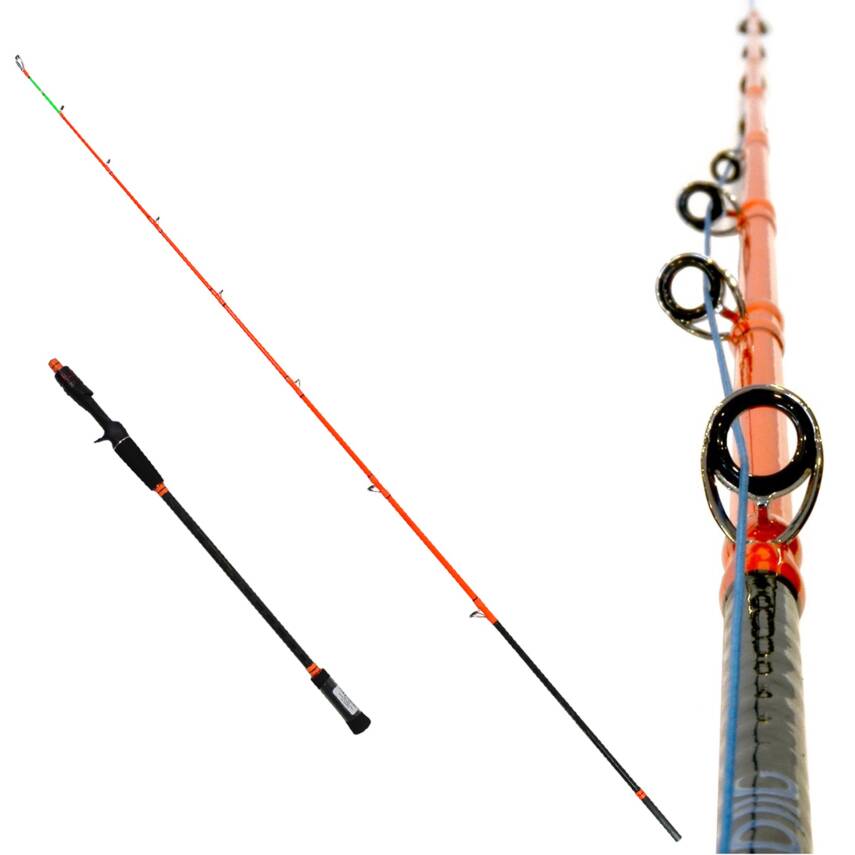 Captain 1431 Corrento Jigging 189cm 2 Parça Slow Jig Kamışı 100-250 - 4