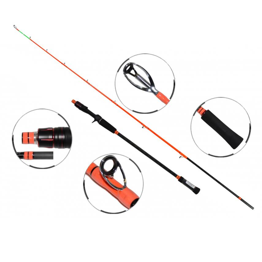 Captain 1431 Corrento Jigging 189cm 2 Parça Slow Jig Kamışı 100-250 - 5