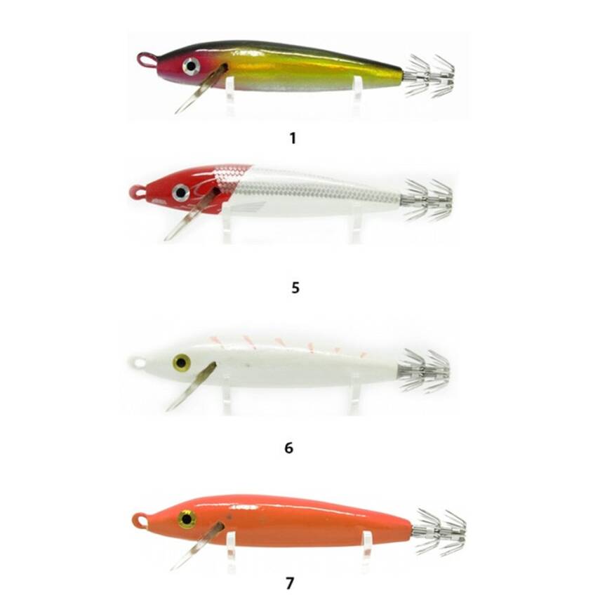 Captain 3024 Kalamar Zokası 10cm Lures Squid - 6
