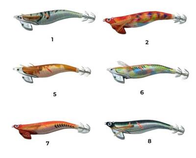Captain 3027 Kalamar Zokası 11cm Naturles Squid Size 3.0 - 2