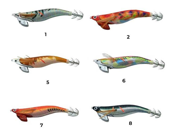 Captain 3027 Kalamar Zokası 11cm Naturles Squid Size 3.0 - 5