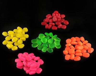 Captain 3496 Pop Corn Silikon Sazan Yemi 100'lü Kutuda Color:Mix - 4