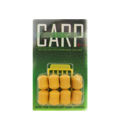 Captain 3498 Dumbell Yellow Color 8'li Paket Sazan Yemi - 1