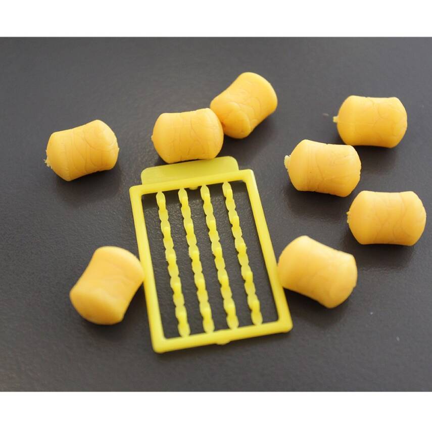 Captain 3498 Dumbell Yellow Color 8'li Paket Sazan Yemi - 2