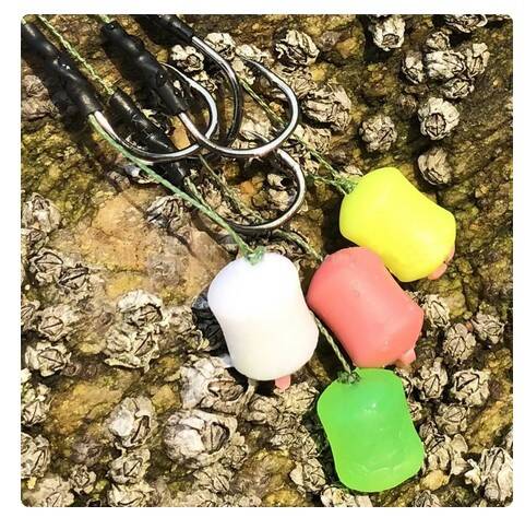 Captain 3498 Dumbell Yellow Color 8'li Paket Sazan Yemi - 4
