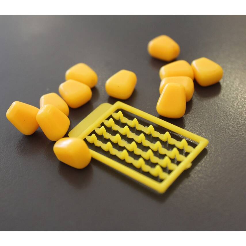 Captain 3499 Pop Corn Yellow Color 12'li Paket Sazan Yemi - 3