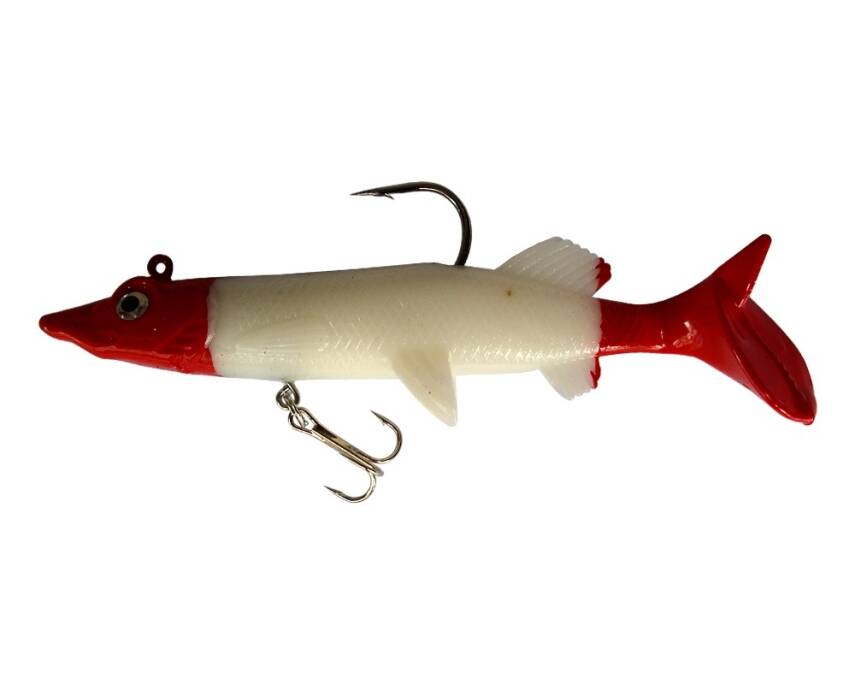 Captain 3554 Bobo Pike Soft 14cm Turna Silikonu Suni Balık - 3