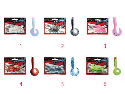 Captain 3572 Little Smart Soft 4cm Levrek Silikonu 5'li Paket Suni Yem - 2