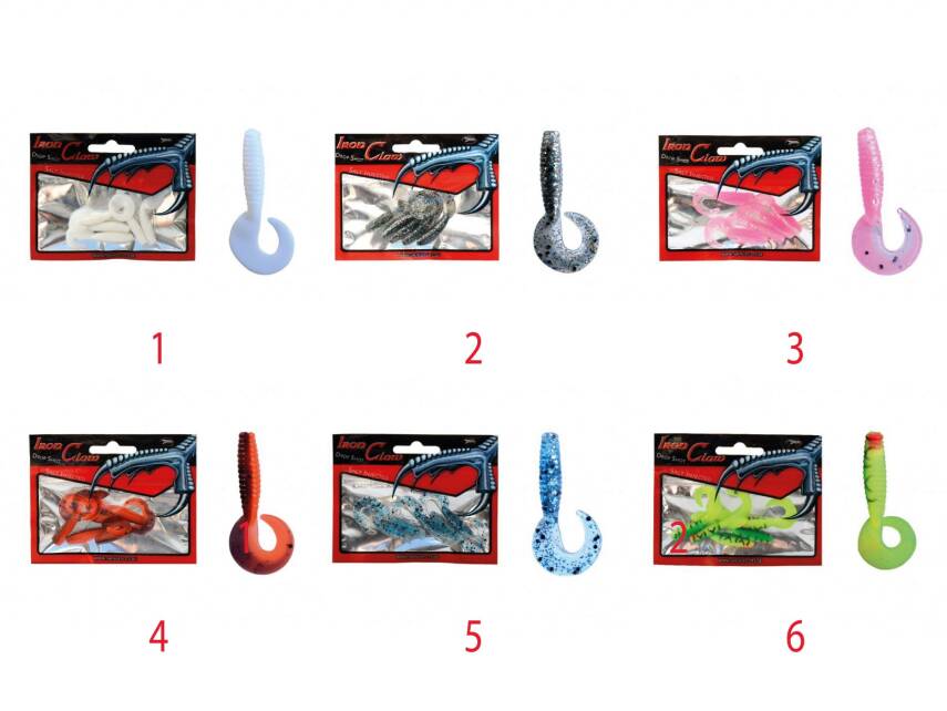 Captain 3572 Little Smart Soft 4cm Levrek Silikonu 5'li Paket Suni Yem - 2