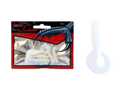 Captain 3572 Little Smart Soft 4cm Levrek Silikonu 5'li Paket Suni Yem - 8