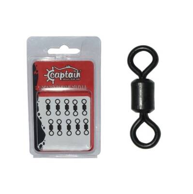 Captain 5006 Rulmanlı Fırdöndü 10'lu Paket Mat Black - CAPTAİN