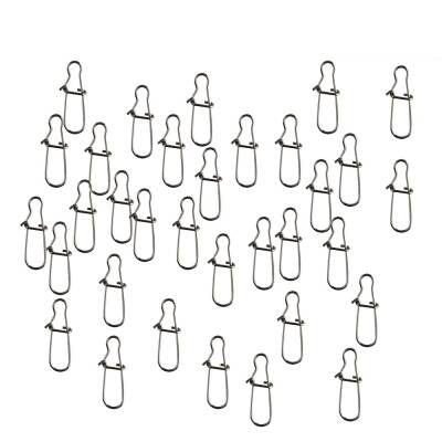 Captain 5014 İnox Sahte Balık Maket Klipsi Bl NikeL Snap 250li Paket - CAPTAİN