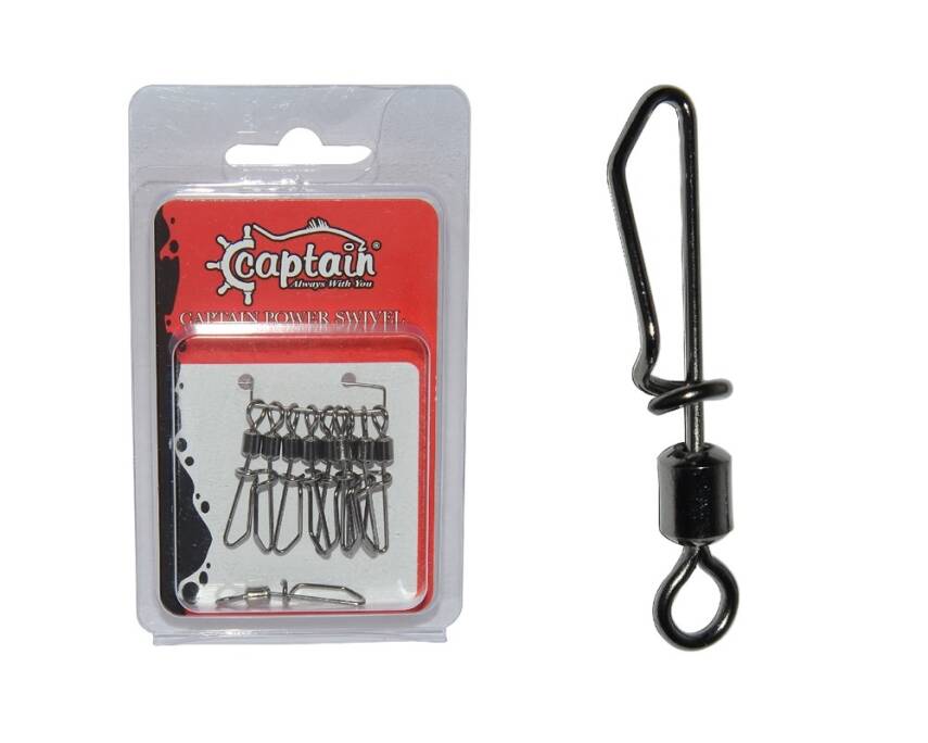 Captain 5027 Kilitli Klips Speed 10'lu Paket Black Nikel - 2
