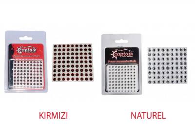 Captain 7631 Göz 5mm Silikon Damla Göz 81'i Paket - 3