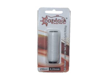 Captain 7650 Yem Sarma İpi 250mt Canlı Yem İçin Elastik İp 0.20mm - CAPTAİN