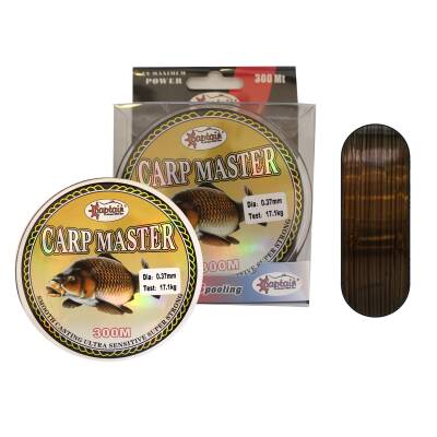 Captain Carp Master 300mt Monofilament Misina Brown+Green - CAPTAİN