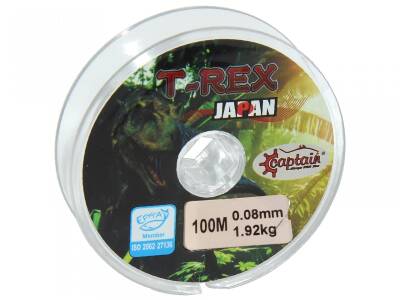 Captain TRex 100mt Monofilament Misina Beyaz - 17