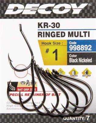 DECOY KR-30 Ringed Multi Olta İğnesi - Decoy