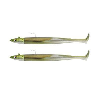 Fiiish Crazy Paddle Tail CPT120 CPT1442 x2 Combo 15gr Khaki Silikon Yem - Fiiish