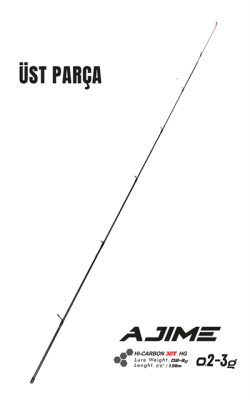 Fujin Ajime 198cm 02-3 gr LRF Kamışı #1 Üst Parça - Fujin