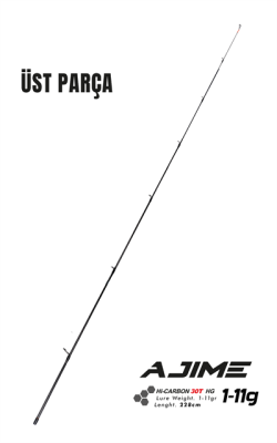 Fujin Ajime 228cm 1-11gr LRF Kamışı #1 Üst Parça - Fujin