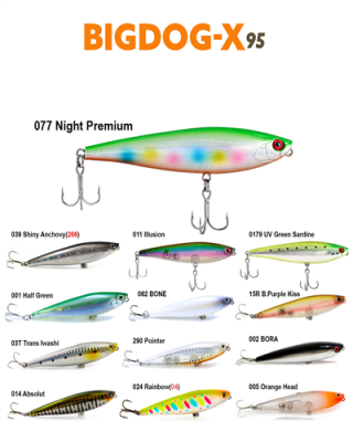 FUJIN Big Dog-x BDX-95SW Maket Balık - Fujin