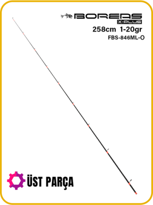 Fujin Boreas 258cm 1-20gr Orange Üst Parça - Fujin