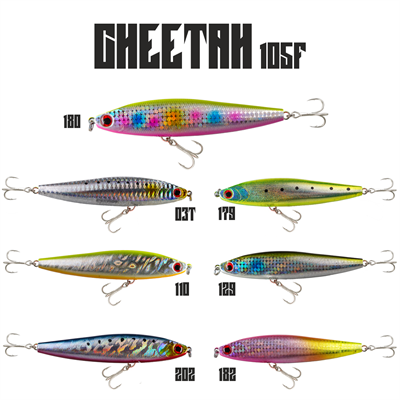 Fujin Cheetah 105F 19gr 10.5cm Maket Balık - 1