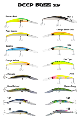 Fujin DeepBoss 90F 9.5gr Maket Balık - Fujin