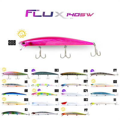 Fujin Flux 140mm 18gr Floating Maket Balık - Fujin