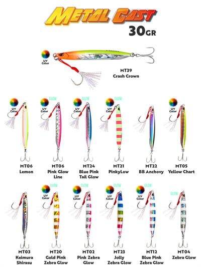 Fujin Metal Cast 30gr Shore Jig Metal Yem - 1