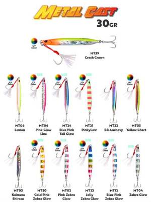Fujin Metal Cast 30gr Shore Jig Metal Yem - 19