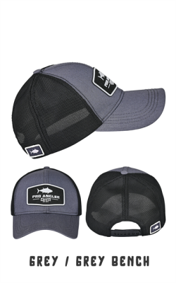 Fujin Pro Angler Grey + Grey Bench Şapka - Fujin