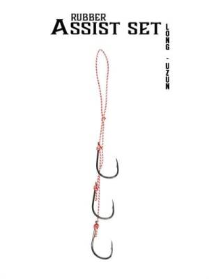 Fujin Rubber Üç Kancalı Assist Long Size-Uzun H21-01 - Fujin