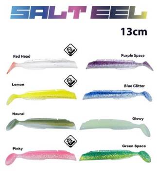 Fujin Salt Eel Body 13cm x3 Silikon Yem Gövde - Fujin