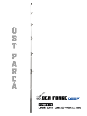Fujin SeaForce 200cm 200-400gr Üst Parça - Fujin