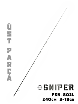 Fujin Sniper 240cm 3-18gr Üst Parça - Fujin