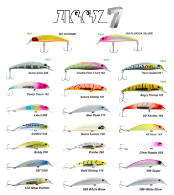 Fujin Ziggy7 70mm 9.6gr Sinking LRF Maket Balık - Fujin