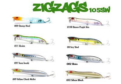 FUJIN Zigzags 105sw 10gr Maket Balık - Fujin