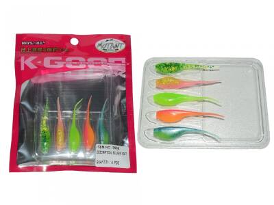 Mutant 3508 Sclops Sübye 7.5cm Aromalı LRF Silikon Suni Yem 5'li Set - MUTANT