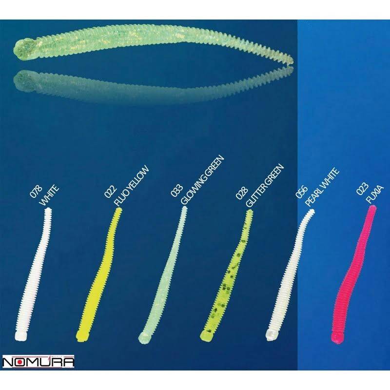 Nomura NM71502205 Stick Rib 5cm Aromalı LRF Silikon Yem 12'li Set - 2