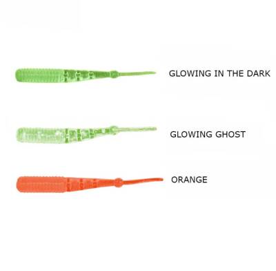 Nomura NM72003204 Yumi 4cm Aromalı LRF Silikon Yem 12'li Set - NOMURA