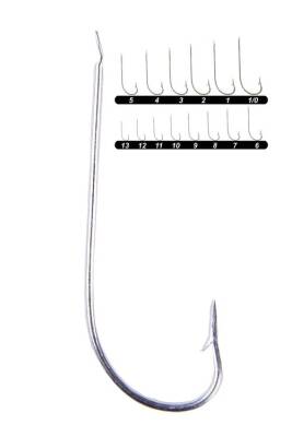 Youvella 1307 Palalı Çapraz Olta İğnesi 1.000'li Paket Galvaniz - 7