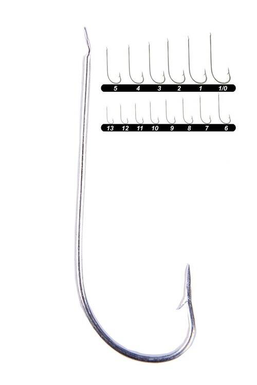 Youvella 1307 Palalı Çapraz Olta İğnesi 100'lü Kutu Galvaniz - 5