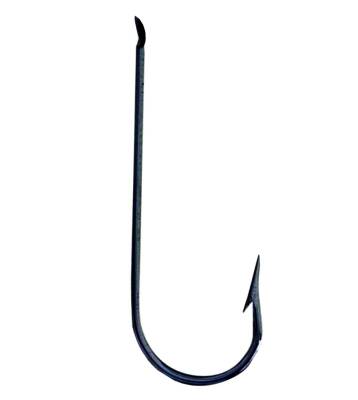 Youvella 1322 Palalı Düz Olta İğnesi 100'lü Kutu Black Nikel - YOUVELLA