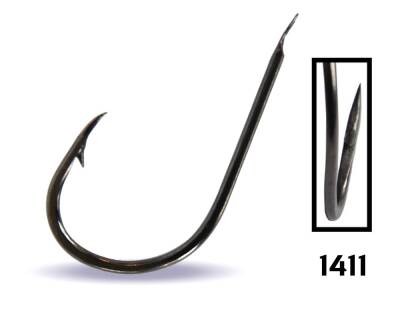 Youvella 1411 Kısa Pala Dövme Çupra İğnesi 100'lü Kutu Black Nikel - 2